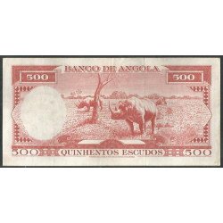 Angola 500 Escudos, 10 Jun 1970 P97