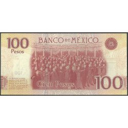 Mexico, 100 Pesos 25 Ene 2016 Serie AY P130a