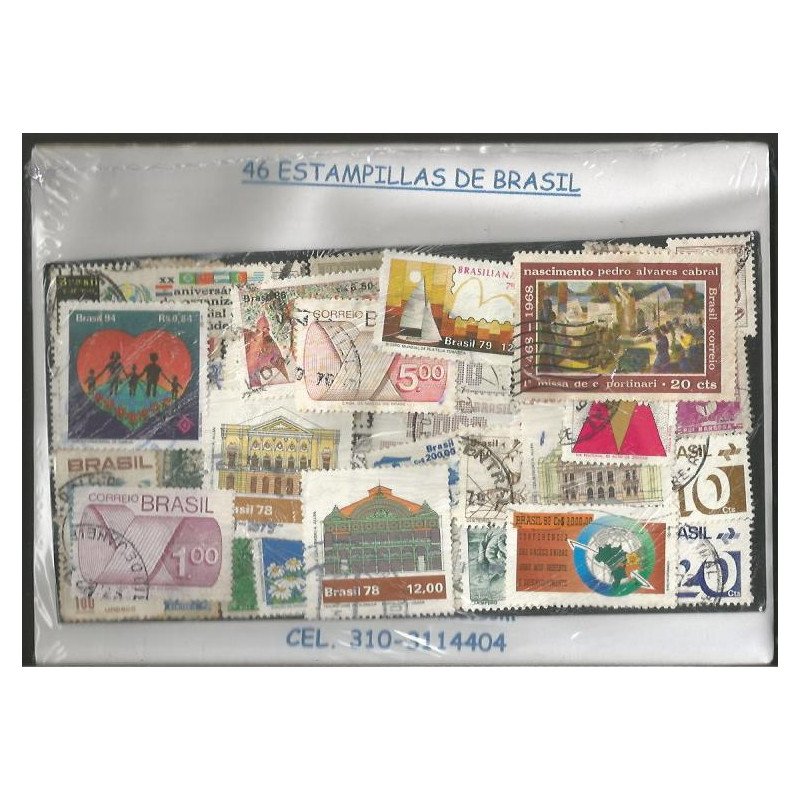 Brasil, 46 Estampillas