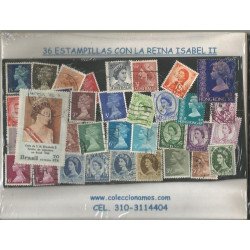 Varios, 36 estampillas...
