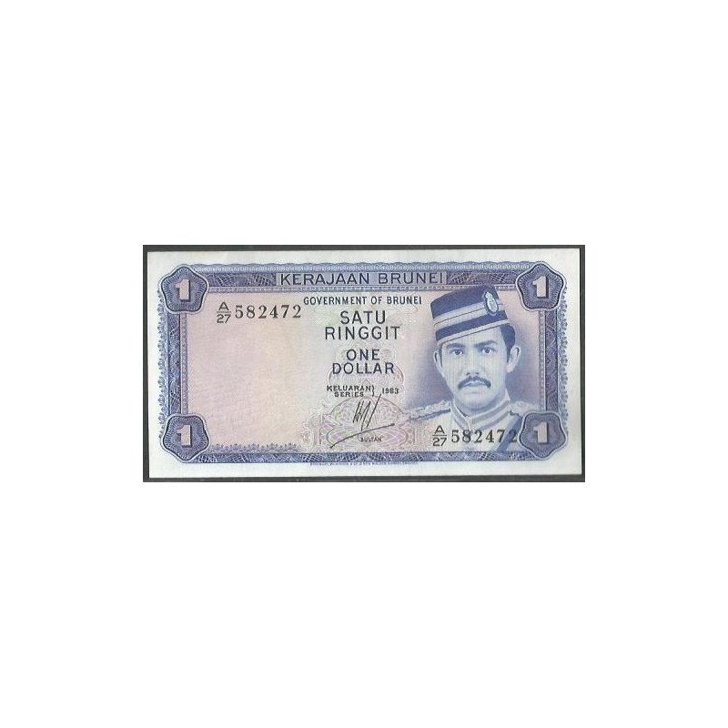 Brunei, 1 Dollar 1983 P6c