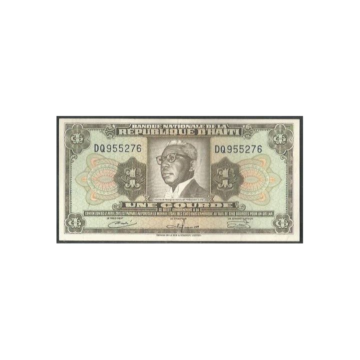 Haiti 1 Gourde L1919 P196a