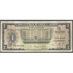 El Salvador, 1 Colon 12 Mar...