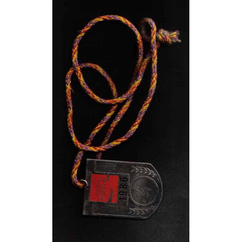 Medalla Coca-Cola Gimnasio De Los Cerros Día Atlético 1986