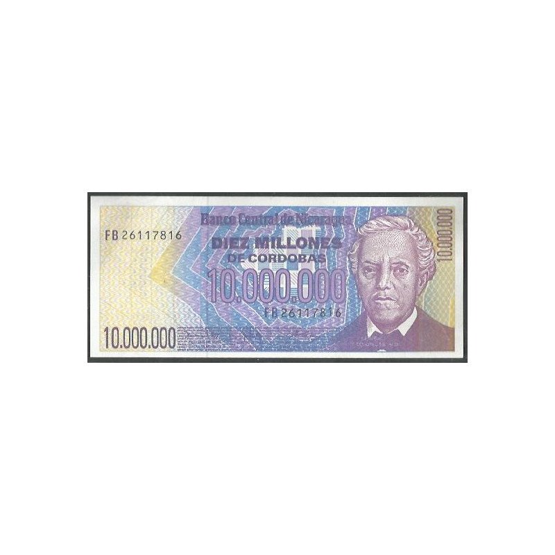 Nicaragua, 10.000.000 Cordobas ND1991 P166
