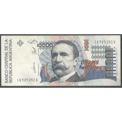 Argentina, 10.000 Australes...
