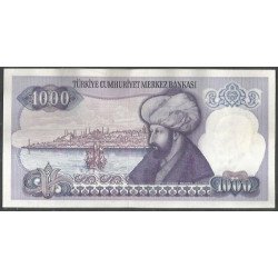 Turkya, 1.000 Liras L1970 (1986)  I P196