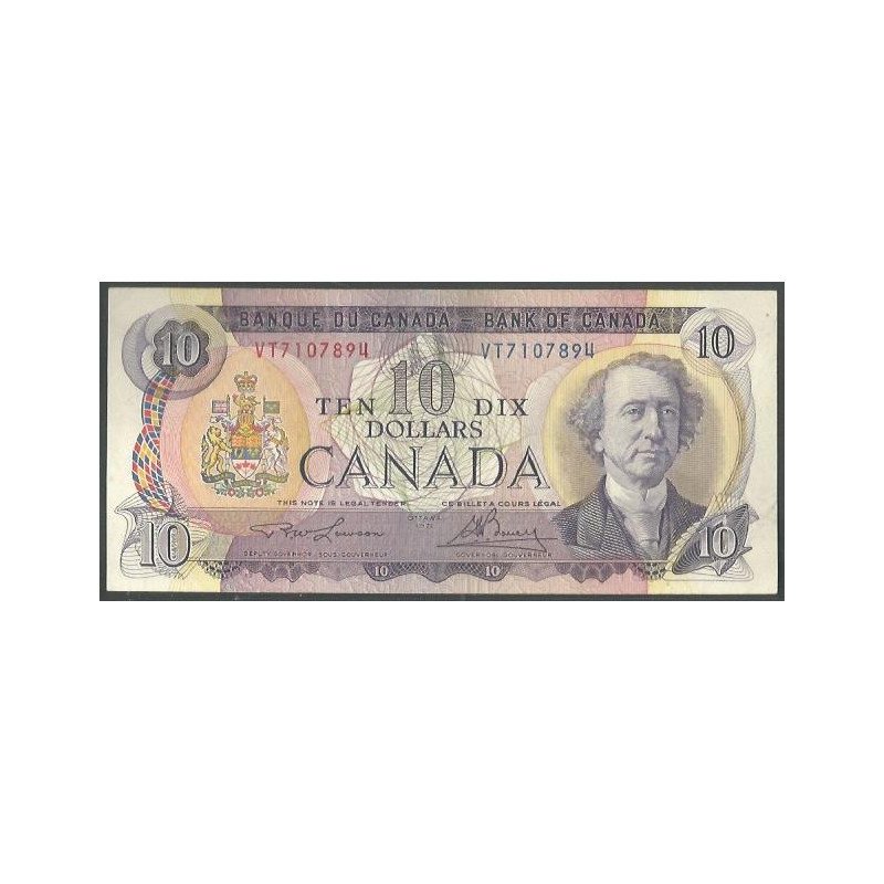 Canada, 10 Dollars 1971 P88c
