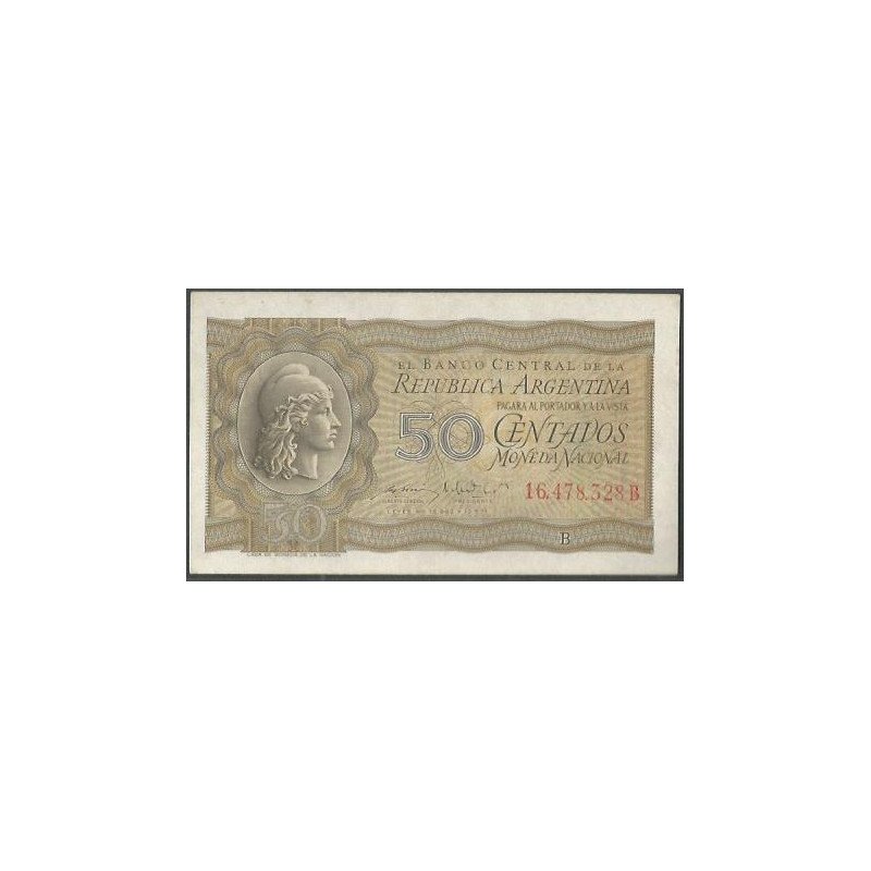 Argentina, 50 Centavos ND1951-56 Serie B P261