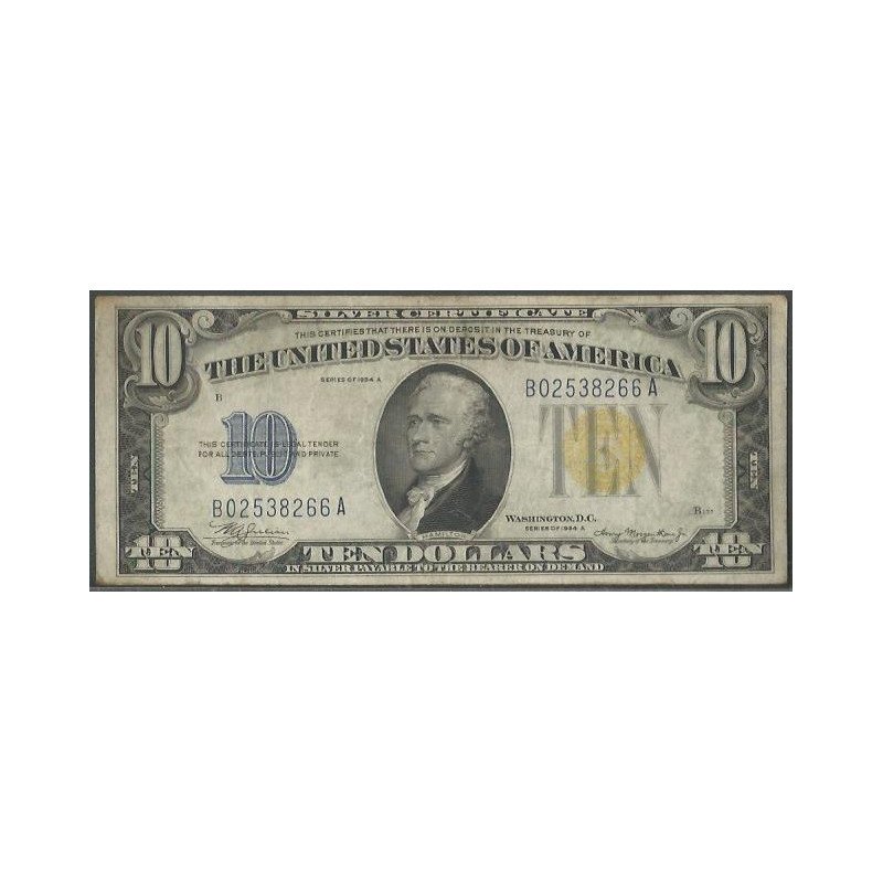 Estados Unidos, 10 Dollars 1934A P415Y