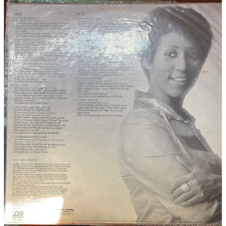 Aretha Franklin - Let me in your life reverso