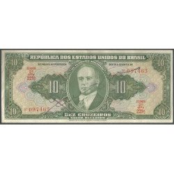 Brasil, 10 Cruzeiros ND1950...
