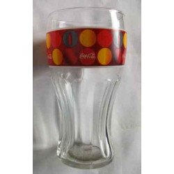 Vaso Banda Círculos Rojos Y...