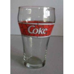 Vaso Banda Roja Con Vitral