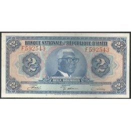 Haiti 2 Gourdes L1919 P201-2
