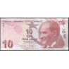 Turkya, 10 Liras L1970 (2009) P223f