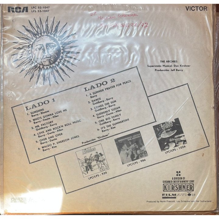 The Archies - Everything Archie reverso