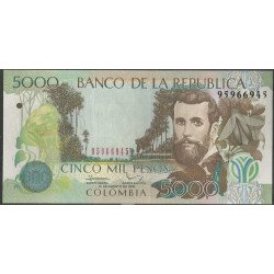 Billete de 5.000 Pesos 19...
