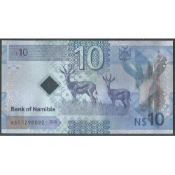 Namibia, 10 Dollars 2025 P20