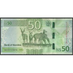 Namibia, 50 Dollars 2025 P22
