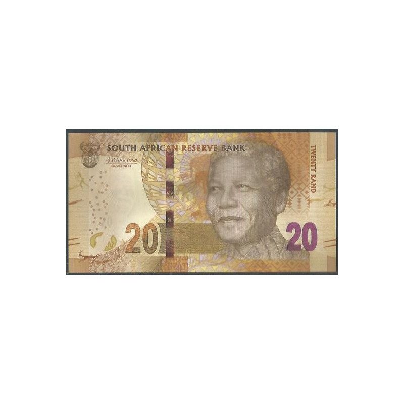 Sur Africa, 20 Rand ND2013-16 P139b