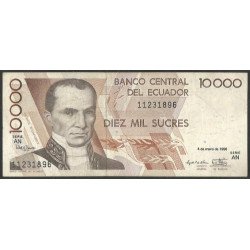 Ecuador, 10.000 Sucres 4...