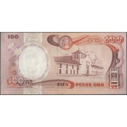 Billete de 100 Pesos 12 Oct 1986 BGW323