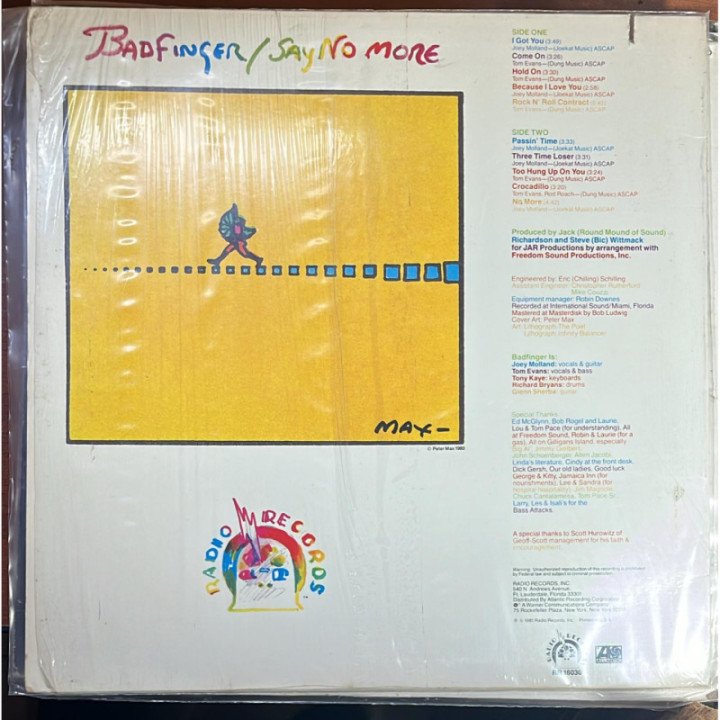 Bad Finger - Say No More reverso