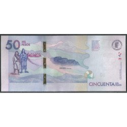 Billete de 50.000 Pesos 27 Jul 2021 DA BGWNF50-
