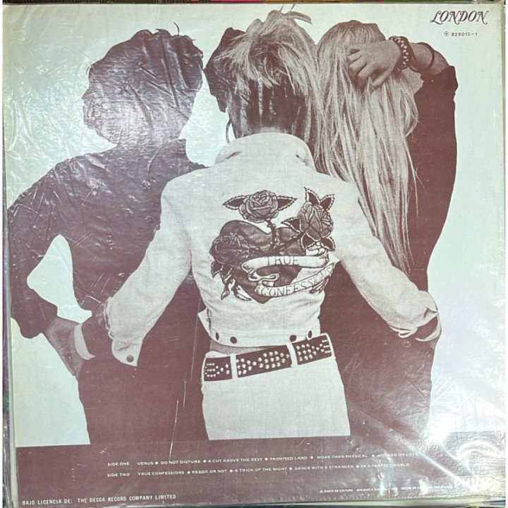 Bananarama - True Confessions reverso