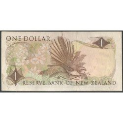 copy of Nueva Zelanda, 1 Dollar ND1975-7 P163c