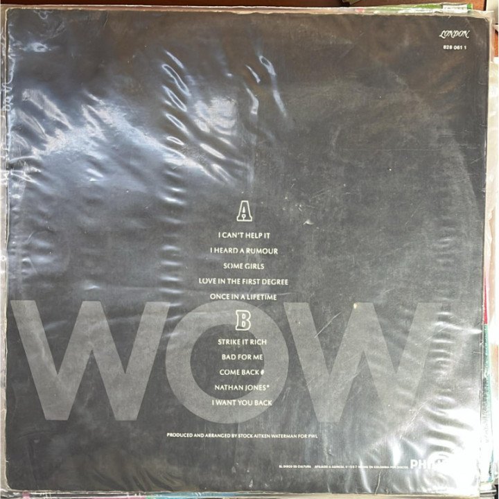 Bananarama - WOW! reverso