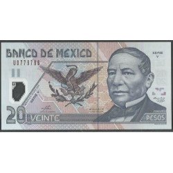 Mexico, 20 Pesos 23 May...