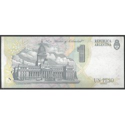 Argentina, 1 Peso ND1993 Serie B P339b