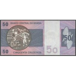 Brasil, 50 Cruzeiros ND1974 Firma 18 P194b