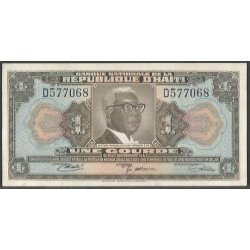Haiti, 1 Gourde L1919...
