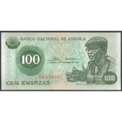 Angola, 100 Kwanzas 11 Nov...