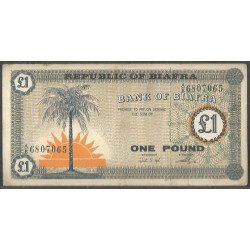 Biafra, 1 Pound ND1967 P2