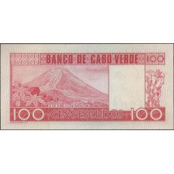 Cabo Verde, 100 Escudos 20 Ene 1977 P54a