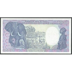 Chad, 1.000 Francs 1 Ene 1985 P10