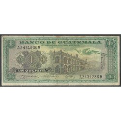Guatemala, 1 Quetzal 13 Ene...