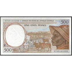 Chad, 500 Francs 1997 P601Pd