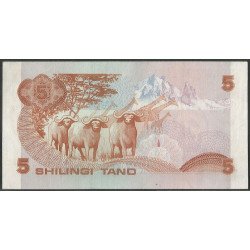 Kenya, 5 Shillings 1 Ene 1982 P19b