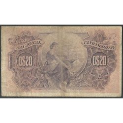 Mozambique, 20 Centavos 5 Nov 1914 P54