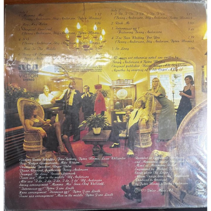 ABBA - Greatest Hits reverso
