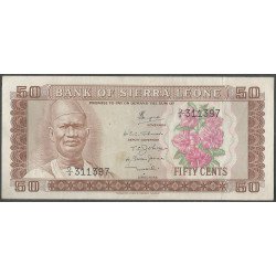 Sierra Leona, 50 Cents...