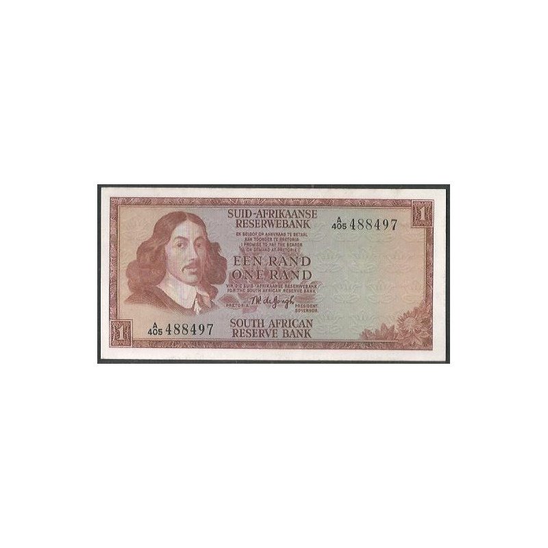 Sur Africa, 1 Rand ND1973-5 Firma 5 P116a