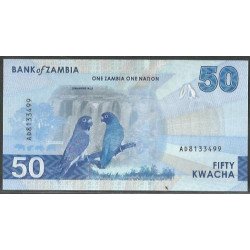 Zambia, 50 Kwacha 2024 P64