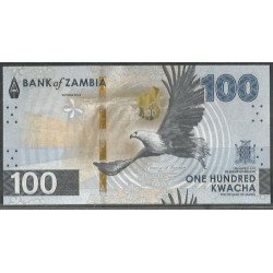 Zambia, 100 Kwacha 2024 P65