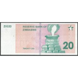 Zimbabwe, 20 Zig 2024 P111